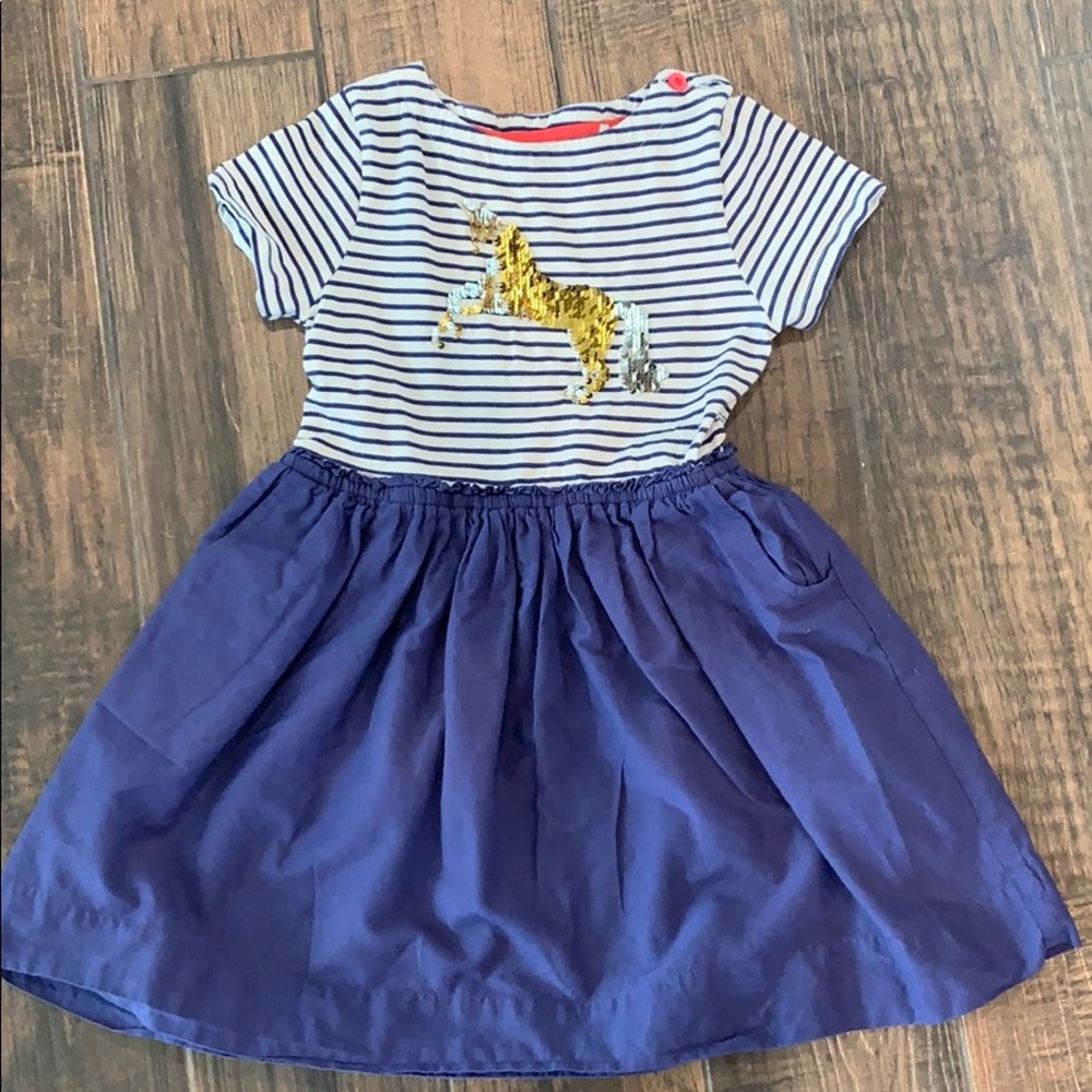 Mini Boden Unicorn girl dress!